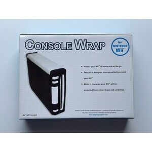 Digital Gadgets Console Wrap for Nintendo Wii - Black